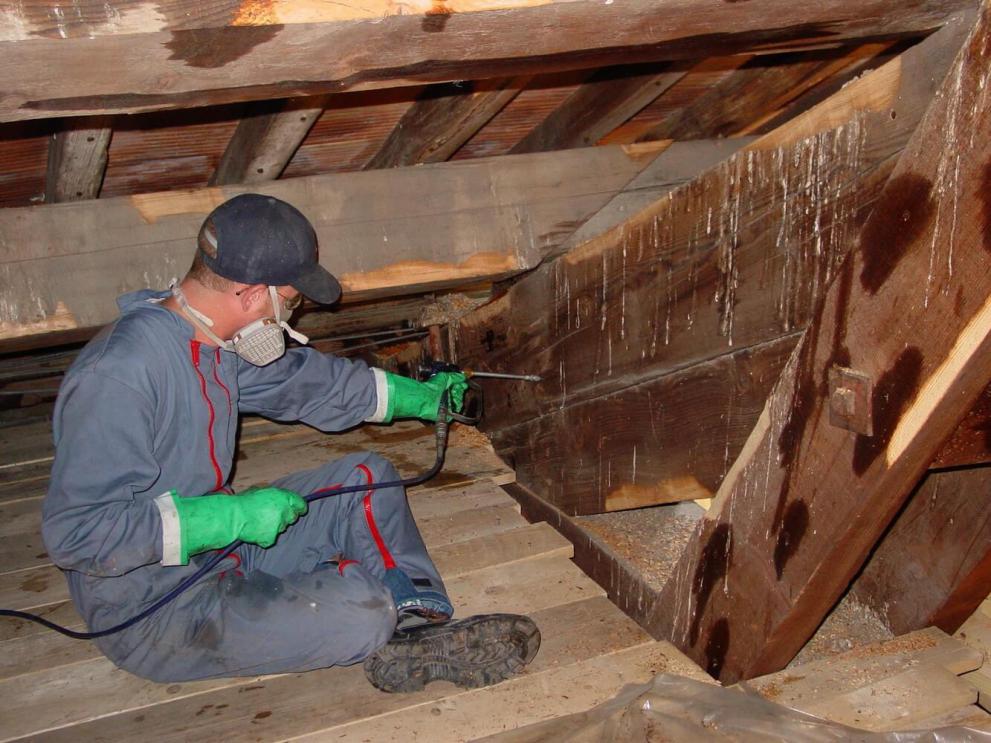 La phase d'injection des bois