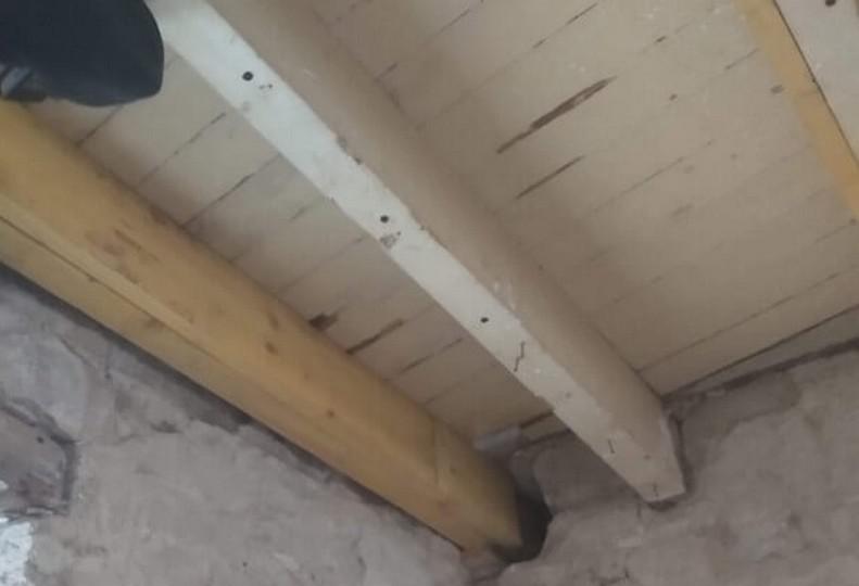 Remplacement de solive de rive