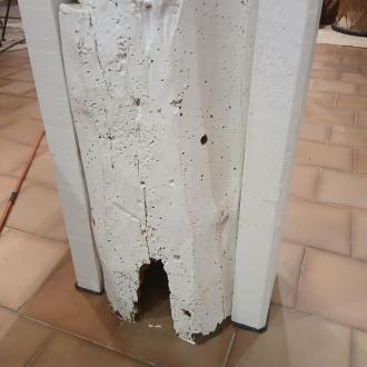 Traitement d'une poutre contre les insectes xylophages