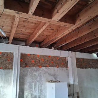 Traitement de la mérule sur mur